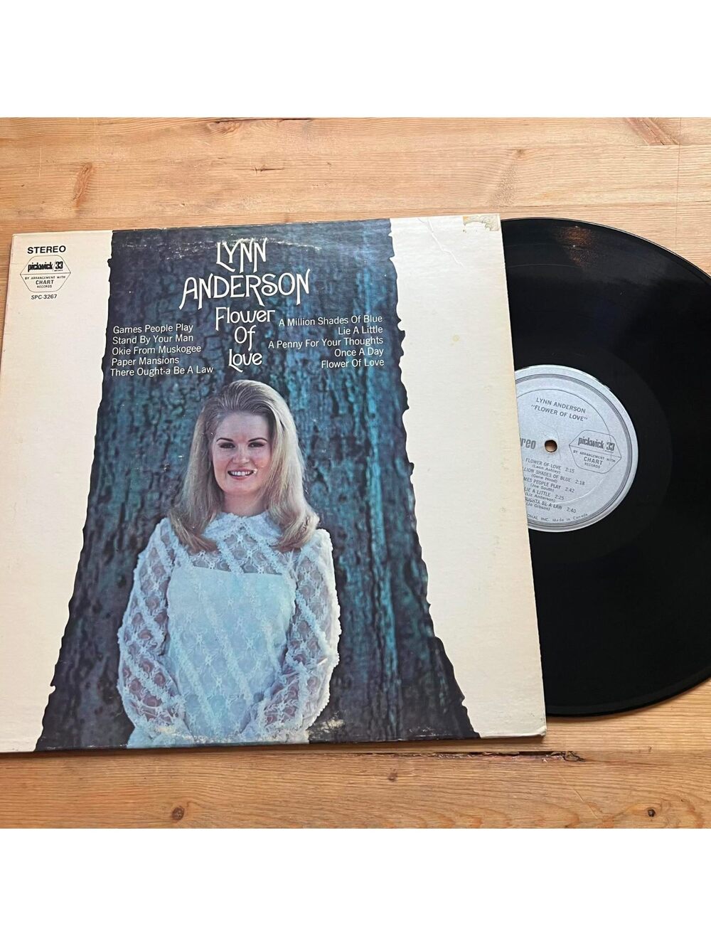 Lynn Anderson - Flower of Love 33rpm VG+ VR15
